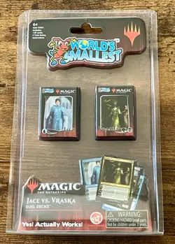 World's Smallest Jace vs. Vraska Magic the Gathering MTG Duel Decks NEW/ SEALED - Image 1