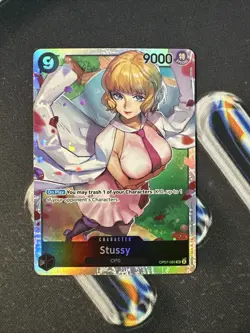 Stussy OP07-085 English One Piece Card Game 500 Years in the Future - Image 1