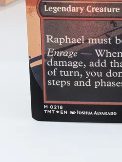 Raphael Ninja Destroyer- FOIL Holo-MTG TMNT Teenage Mutant Ninja turtles - Image 3