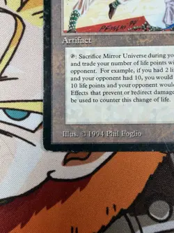 Magic: The Gathering Mirror Universe Legends Artifact Rare 1994 Phil Foglio - Image 3