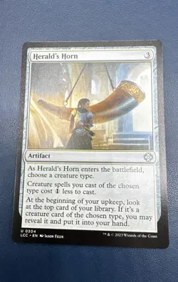 Herald's Horn Commander: the Lost Caverns of Ixalan Regular - Image 1