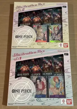 One Piece Trading Card Game: Illustration Box Volume 1 & 2 IN HAND FREE SHIP - Image 1