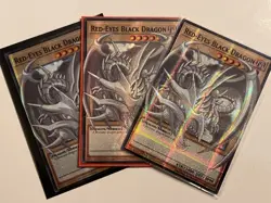 Yu-Gi-Oh! TCG Red Eyes Black Dragon Custom Cards Lot - Image 2