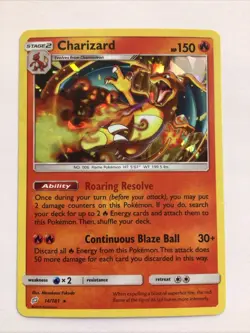 Charizard 14/181 Pokemon TCG Cracked Ice Holo - Image 1