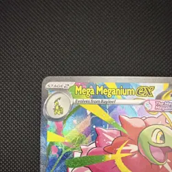 Mega Meganium EX 272/217 Ultra Rare Full Art Holo ASCEN English Pokemon TCG - Image 2