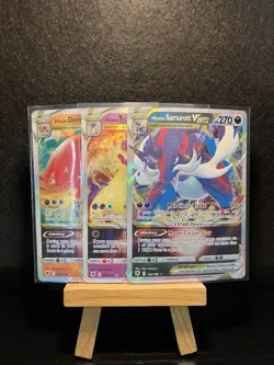 Hisuian - Samurott VSTAR 102/189 + Typhlosion 054 + Decidueye 084 - Holo Lot NM - Image 1