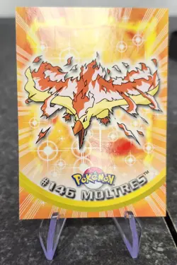 2000 Topps Pokemon TV Animation Edition Series 3 Non Holo #146 Moltres LP - Image 1
