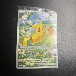 Pikachu 2024 Pokemon Scarlet Violet Black Star Promo #088 SEALED - Image 2