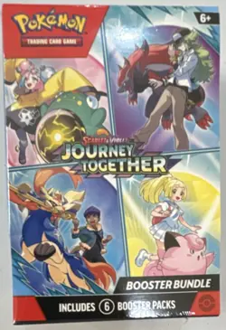 Pokemon Journey Together Booster Bundle Box Sealed - 6 booster packs - Image 1
