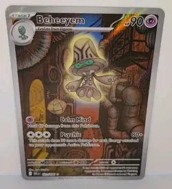 Beheeyem 121/086 - Illustration Rare - Pokemon Black Bolt - NM - Image 1