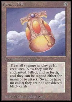 MTG English Kormus Bell Heavy Play Normal Beta - Image 1