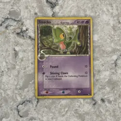 Pokemon Treecko Pop Series 4 Delta Species 15/17 Heavily Played - Image 1