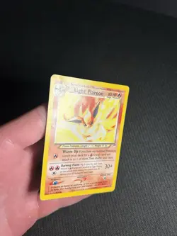 Pokemon TCG Light Flareon 46/105 Neo Destiny Non-Holo MP - Image 4