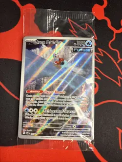 Pokemon Iron Bundle SVP 066 Black Star Promo Paradox Rift ETB Holofoil SEALED - Image 1