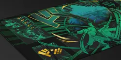 Zoro Dead's man game - Black Art Playmat For One Piece, Anti Slip, MADE IN USA - Image 2