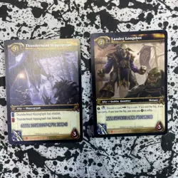Giant Lot Of 800+ World Of Warcraft Trading Cards + 2 Used Loot Cards + More! - Image 5