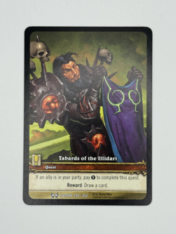 World of Warcraft TCG Illidan 250/252 Extended Art Tabards of the Illidari - Image 1