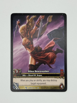 World of Warcraft TCG Legion 203/319 Extended Art Silea Dawnwalker - Image 1