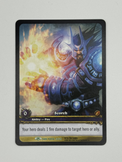 World of Warcraft TCG Dark Portal 53/319 Extended Art Scorch - Image 1