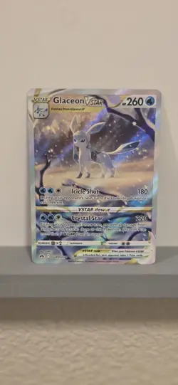 Glaceon VSTAR Crown Zenith: Galarian Gallery Holo Card GG40/GG70 NM Condition - Image 2