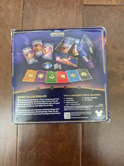 Disney Lorcana Trading Card Game: Shimmering Skies Illumineer's Trove Open Box - Image 3