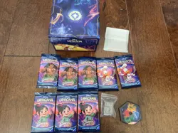 Disney Lorcana Trading Card Game: Shimmering Skies Illumineer's Trove Open Box - Image 4