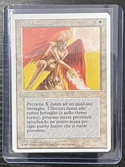 Magic MTG Italian Revised Guardian Angel Artist Proof Near Mint Only 50 Exist! - Image 3
