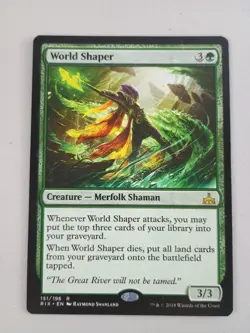 Magic The Gathering World Shaper 151/196 RIX NM MTG - Image 1
