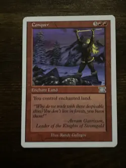 Conquer (171) Sixth 6th Edition MTG Magic The Gathering D8863* - Image 1