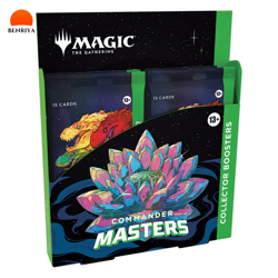 MTG: Magic The Gathering Commander Masters Collector Booster Box NEW SEALED - Image 2