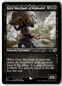 MTG - Gray Merchant of Asphodel 355 NM Promo Pack: Theros Beyond Death - Image 1