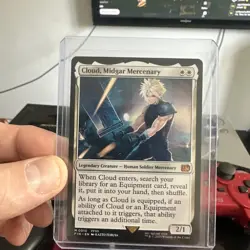 MTG Cloud, Midgard Mercenary - Mythic Rare - NM/Mint Condition - Image 1