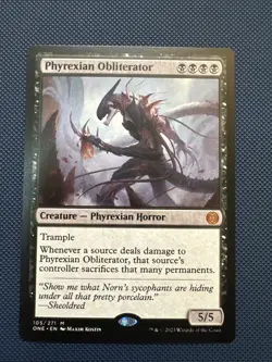 MTG Phyrexian Obliterator - Phyrexia: All Will Be One (ONE) NM - Image 1