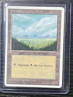 Magic MTG Italian Revised Plains Artist Proof Near Mint - Only 50 Exist! - Image 3