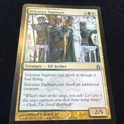 MTG Magic the Gathering Selesnya Sagittars (229/306) Ravnica City of Guilds LP - Image 1