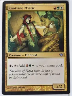 Knotvine Mystic - Conflux - Magic the Gathering MTG Nice! - Image 1