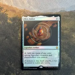 Mox Amber Dominaria Foil - Image 1