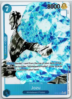 Jozu (Parallel) ST22-006 Common Starter Deck 22: Ace & Newgate One Piece NM - Image 1