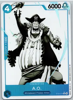 A.O. (Parallel) ST22-014 Common Starter Deck 22: Ace & Newgate One Piece NM - Image 1