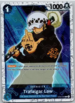 Trafalgar Law ST03-008 Starter Deck 3 The Seven Warlords of The Sea One Piece NM - Image 1