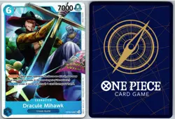 Dracule Mihawk OP09-048 Super Rare Emperors in the New World One Piece NM - Image 3