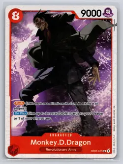Monkey.D.Dragon (015) OP07-015 Super Rare 500 Years in the Future One Piece NM - Image 1