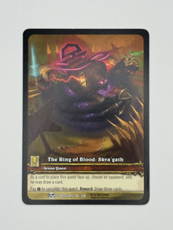 World of Warcraft TCG Gladiators 198/208 EA The Ring of Blood: Skra’gath - Image 1