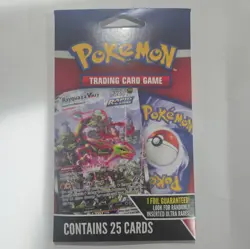 Pokemon Trading Cards Game Mystery Packs 25 Cards 1 Foil Guaranteed New 2024 - Image 1