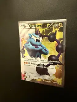 Thundurus Full Art 97/98 Emerging Powers Ultra Rare Holo BW Pokemon Cards TCG NM - Image 4