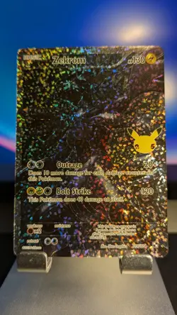 Pokemon TCG Zekrom Celebrations Classic Collection Holo Ultra Rare Card 114/114 - Image 1