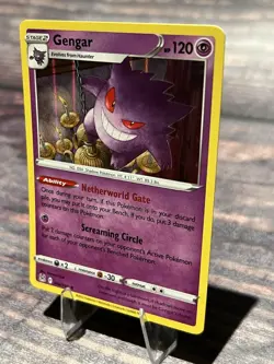 Gengar 066/196 Holo Rare Swsh11: Lost Origin Pokemon Card - Image 3
