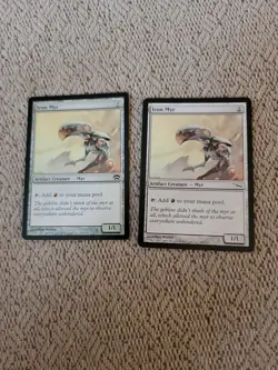Iron Myr(x2) - Mirrodin MTG - Image 1