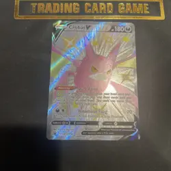 Crobat V - SWSH098 - Pokemon Sword & Shield Promo Ultra Rare Card NM - Image 1