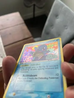 Squirtle 64/100 EX Crystal Guardians Pokemon Card Reverse Holo Foil Rare HP - Image 5